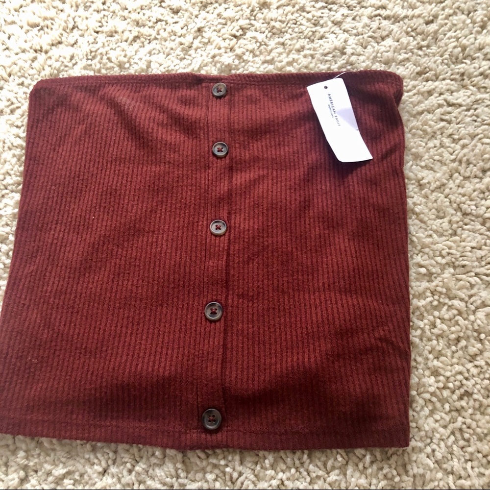 American Eagle Cropped Tube Top - NWT (size M)